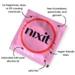 Nixit Ultra-Thin Lubricated Vegan-Friendly Condoms