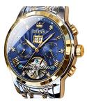 OLEVS Men's Luxury Automatic Skeleton Watch