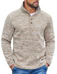 COOFANDY Men's Slim Fit Knit Pullover Sweater