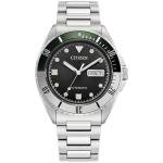 Citizen Men's Black Dial Automatic Stainless Steel Watch