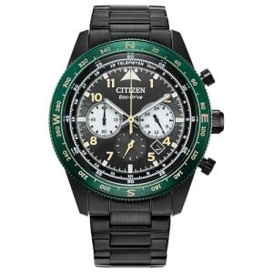 Citizen Eco-Drive Weekender Black Steel Watch