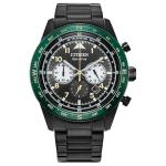 Citizen Eco-Drive Weekender Black Steel Watch