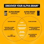 ONNIT Alpha Brain Black Label Capsules for Focus