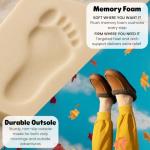 Dearfoams Men's Breathable Memory Foam Clogs