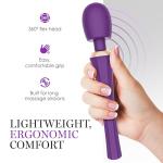 Powerful Waterproof Wand Vibrator with 5 Modes
