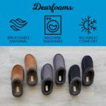Dearfoams Men's Breathable Memory Foam Clogs