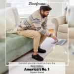 Dearfoams Men's Breathable Memory Foam Clogs