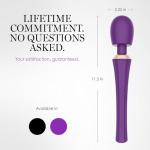 Powerful Waterproof Wand Vibrator with 5 Modes