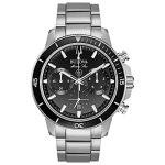 Bulova Men's Marine Star Chronograph Watch, Black Dial