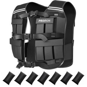 Adjustable Weighted Vest for Fitness and Training