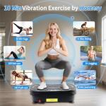 Vibration Plate Exercise Machine for Home Fitness