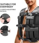 Adjustable Weighted Vest for Fitness and Training