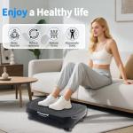 Vibration Plate Exercise Machine for Home Fitness