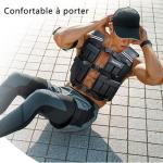 Adjustable Weighted Vest for Fitness and Training