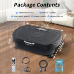 Vibration Plate Exercise Machine for Home Fitness