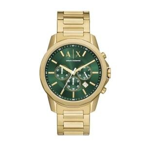 Armani Exchange Men's Gold-Tone Chronograph Watch