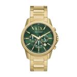 Armani Exchange Men's Gold-Tone Chronograph Watch