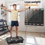 AXV Vibration Plate Fitness Machine for Workouts