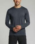 Men's Long Sleeve Dry Fit T-Shirt 4-Pack