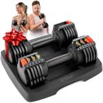 Lifepro 6-in-1 Adjustable Dumbbells Set for Home Gym