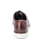 Rockport Men's Garett Oxford Shoes in Cognac