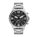 Fossil Men's Nate Stainless Steel Chronograph Watch