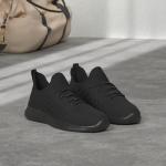 Feethit Men's Lightweight Slip-On Walking Shoes Black