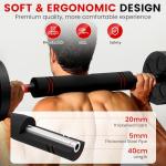 BDSHE 45lbs Adjustable Dumbbell Set for Home Gym