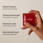 FAMA Extra Sensitive Latex Dotted Condoms 36 Pack