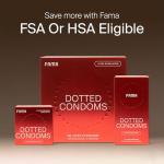 FAMA Extra Sensitive Latex Dotted Condoms 36 Pack