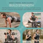 Adjustable Weighted Vest with Ankle Weights