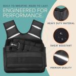 Adjustable Weighted Vest with Ankle Weights
