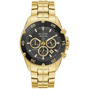 Bulova Men's Marine Star Gold Chronograph Watch