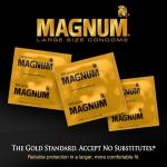 TROJAN Magnum Lubricated XL Condoms - 12 Pack