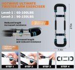 HOTWAVE Adjustable Arm Exerciser for Home Workouts