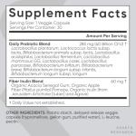 Daily Probiotics for Gut Health - 30 Vegan Capsules