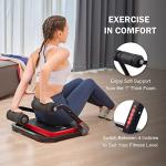 ZELUS 2-in-1 Ab Machine with Resistance Bands