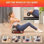 ZELUS 2-in-1 Ab Machine with Resistance Bands