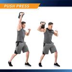 Adjustable Heavy-Duty Kettlebell for Strength Training