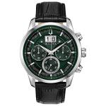 Bulova Men's 6-Hand Chronograph Leather Strap Watch