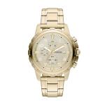 Fossil Men's Dean Gold Chronograph Watch 45MM