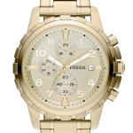 Fossil Men's Dean Gold Chronograph Watch 45MM