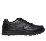 Skechers Men’s Nampa Slip-Ons in Black