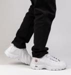 K-Swiss Men's ST329 CMF Sneakers in White/Navy/Red