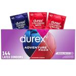 Durex Adventure Condom Variety Pack, 144 ct