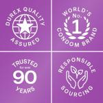 Durex Adventure Condom Variety Pack, 144 ct