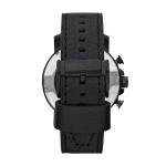 Fossil Nate Men's Black Leather Chronograph Watch