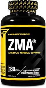Primaforce ZMA Supplement - 180 Capsules