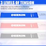 Deekin 50 Pcs Resistance Bands for Home Fitness