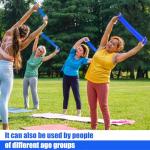 Deekin 50 Pcs Resistance Bands for Home Fitness